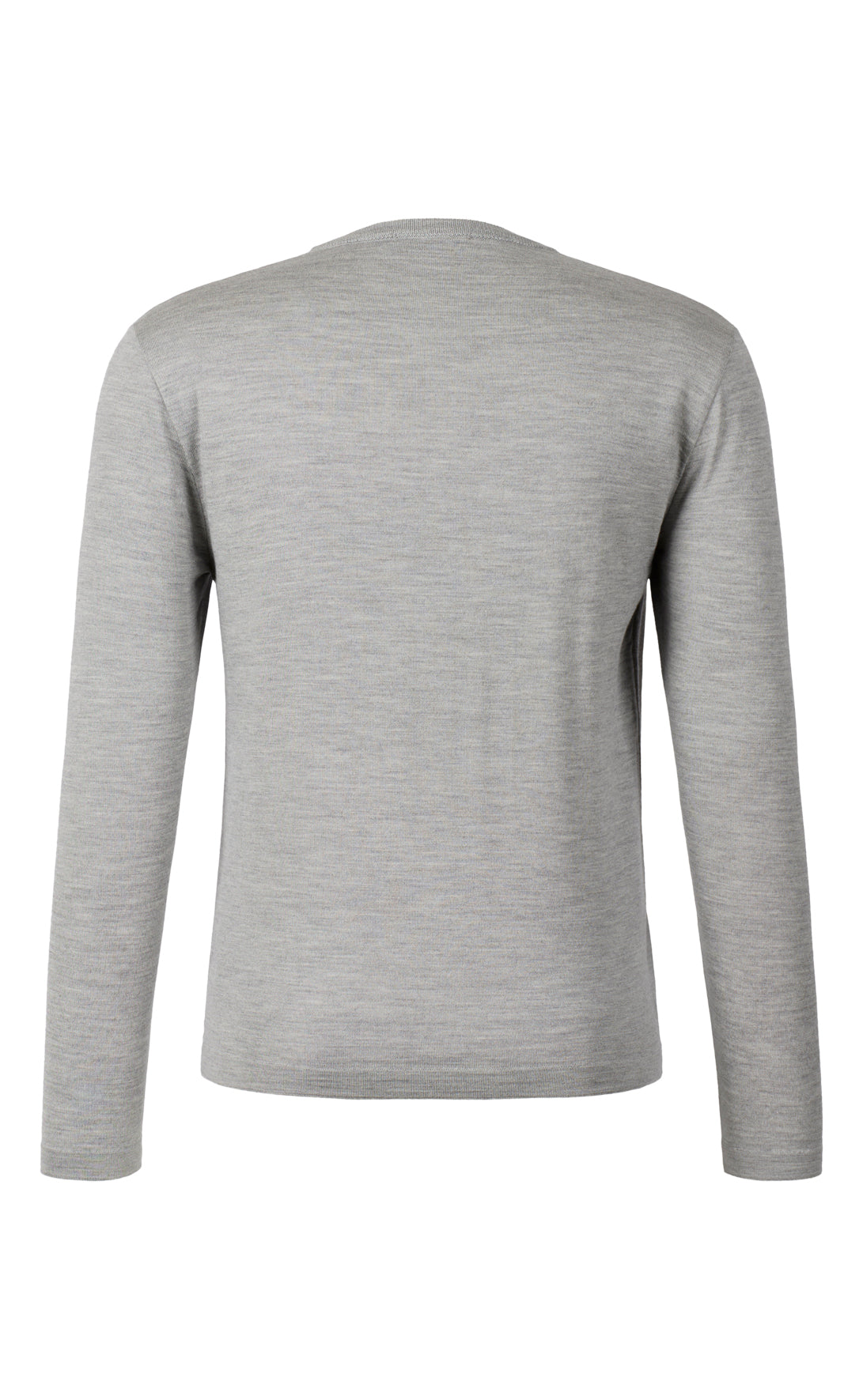 V-neck sweater made of extra-fine Merino silk, regular fit