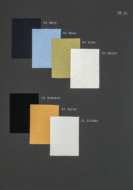 V-neck short-sleeved shirt, Supima Cotton Jersey