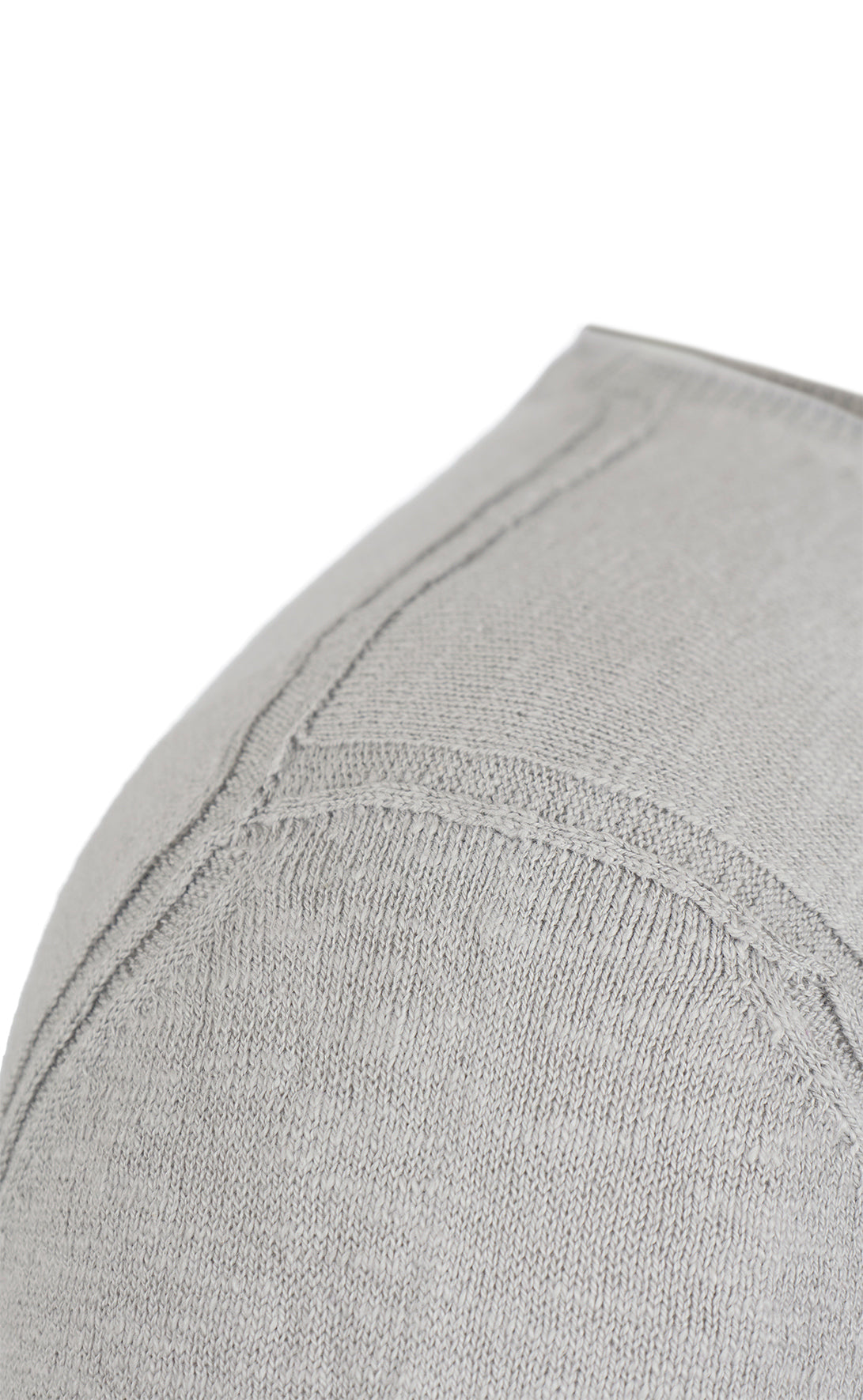 Sweater in soft cotton slub yarn, relaxed fit