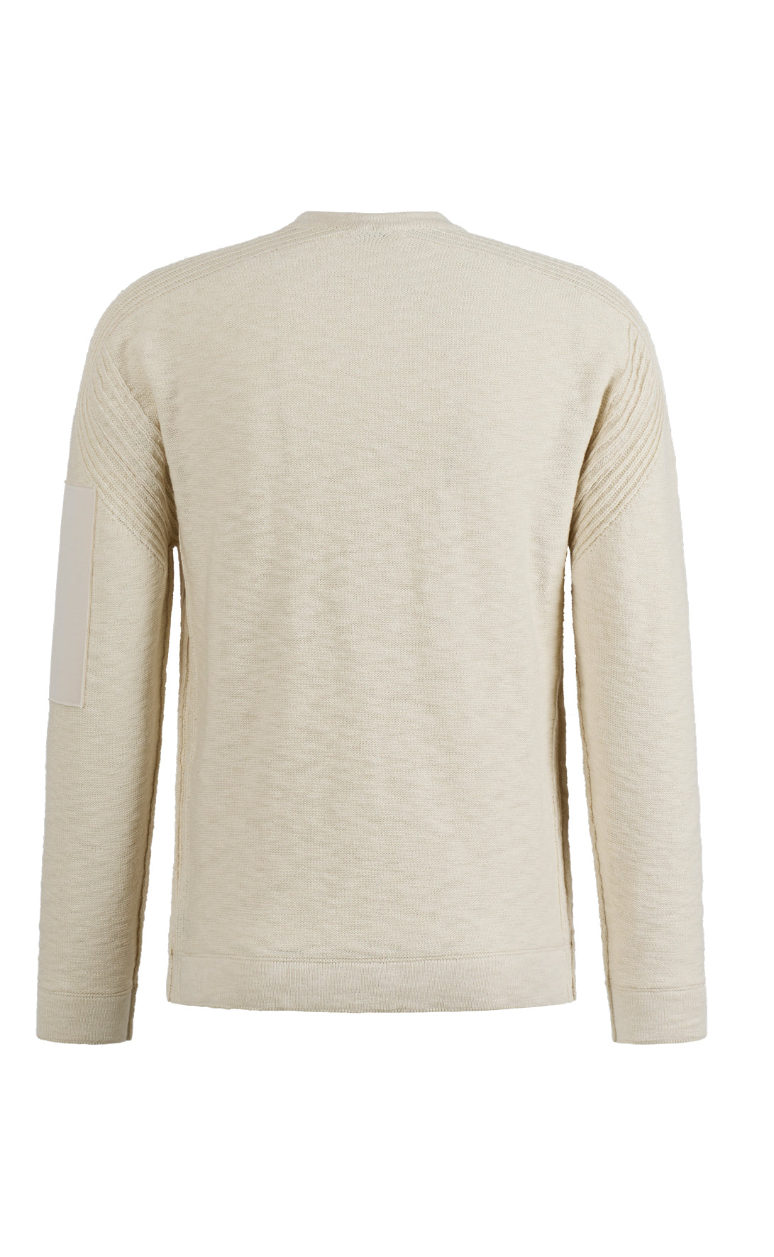 Sportlicher Pullover aus weicher Baumwolle und Zipptasche am Arm, relaxed Fit