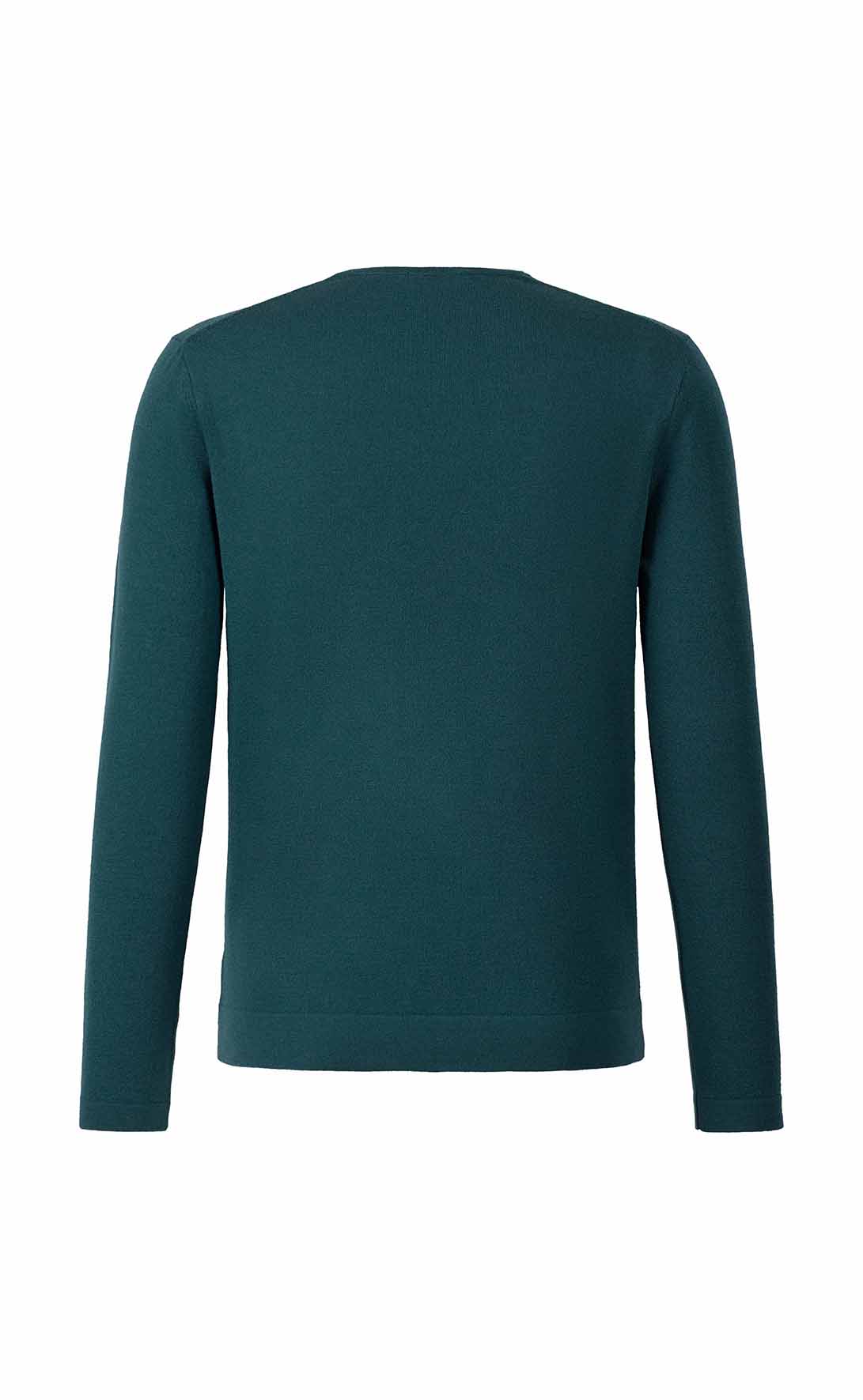 Super comfortable merino wool sweater with functional stretch, regular fit