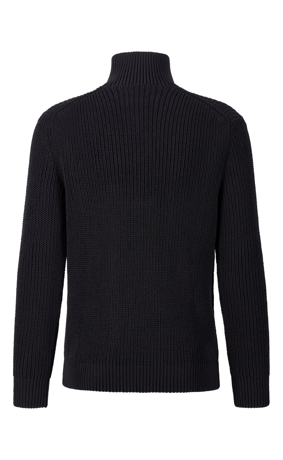 Zip jacket made of technical cotton effect yarn, regular fit