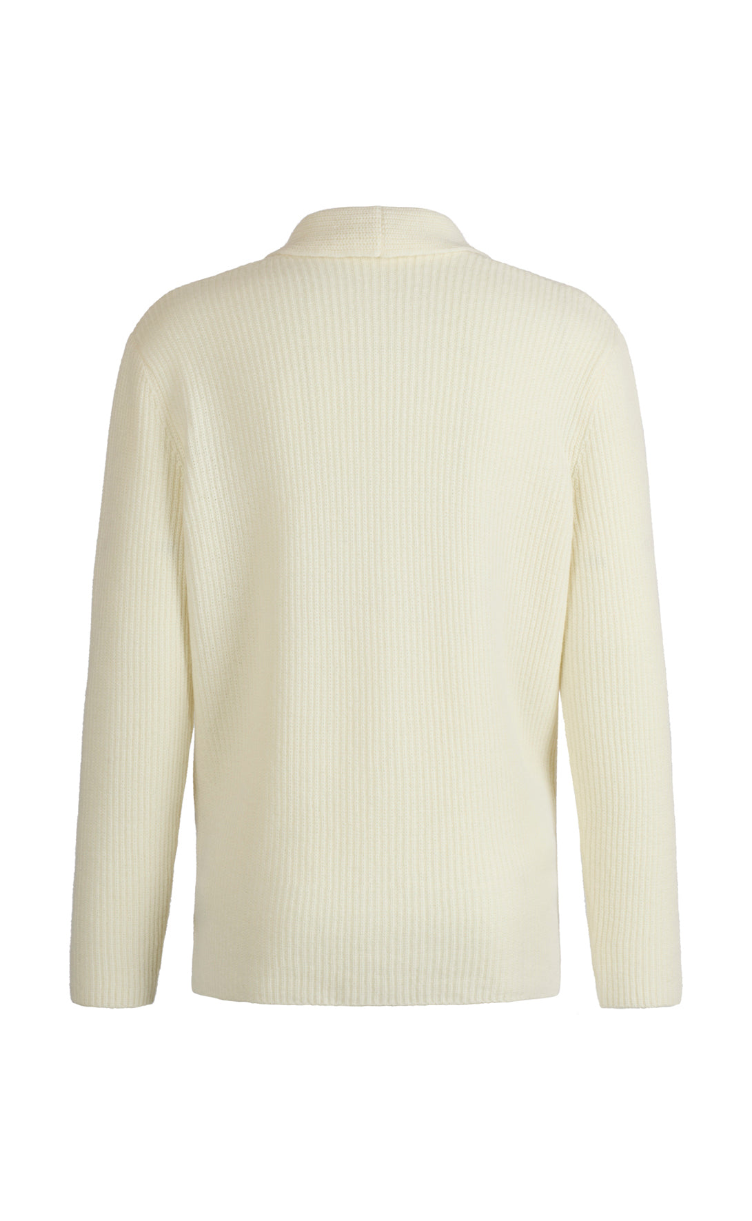 knitted jacket made of cashmere-merino blend