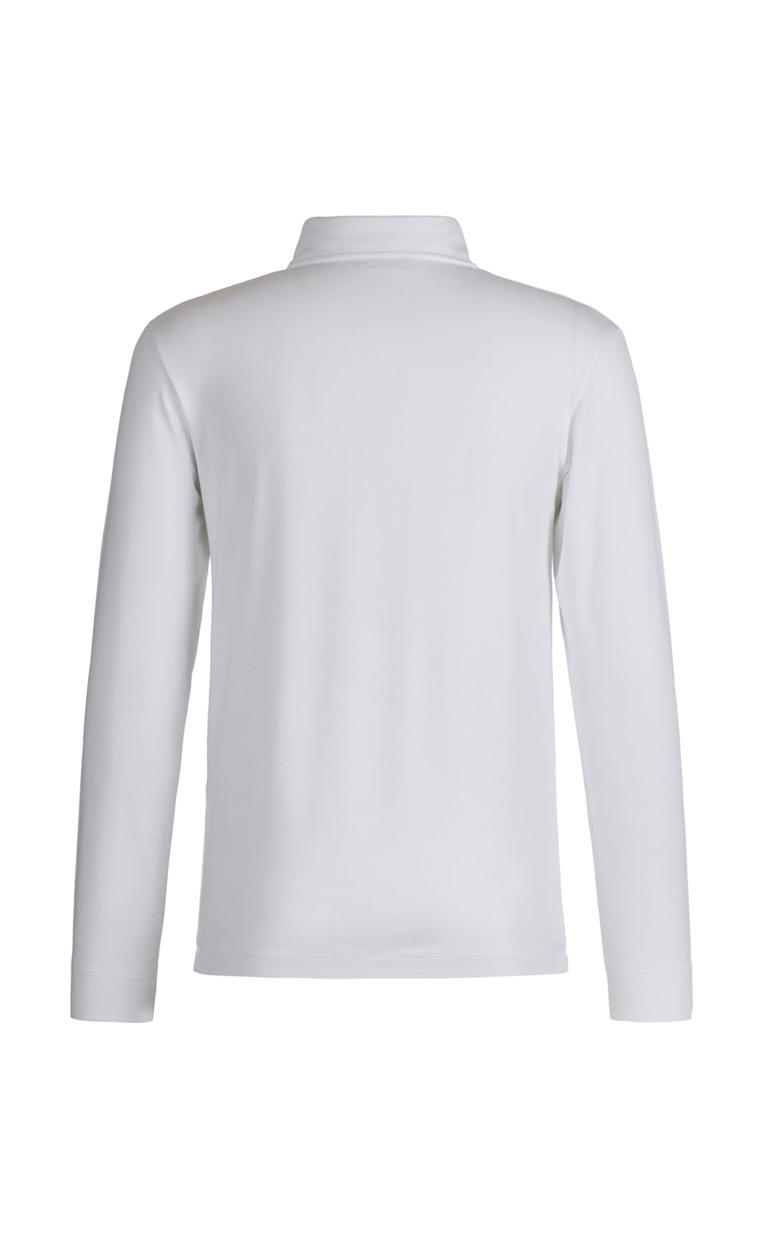 Long-sleeved polo made of viscose premium jersey