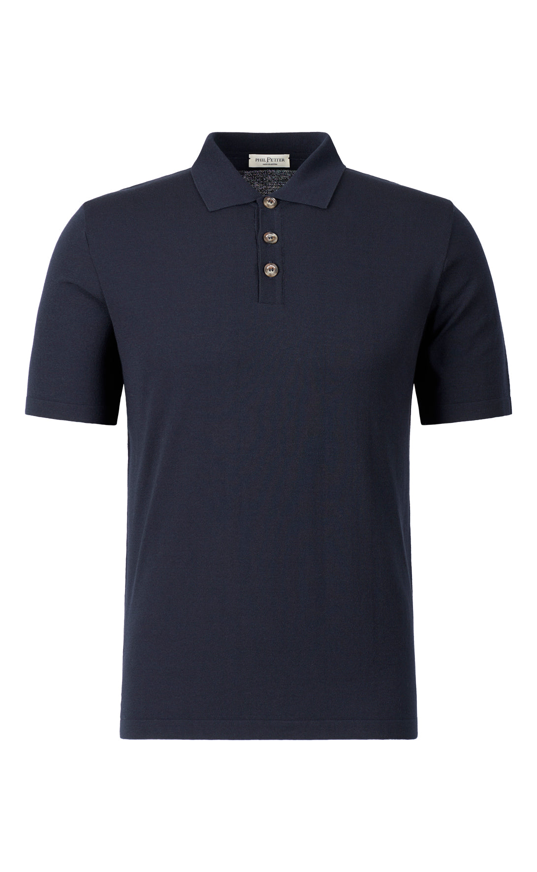 Granulated viscose polo with natural elasticity