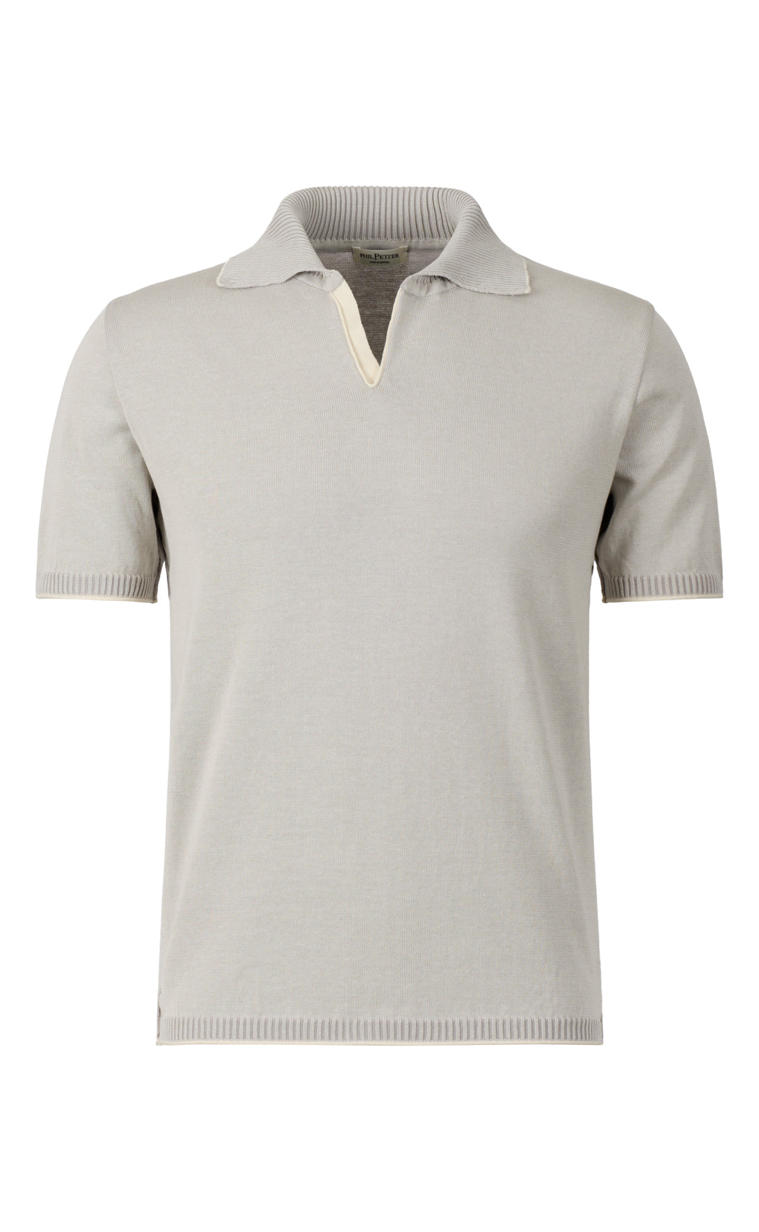 Supersoft, plated knit polo shirt made of the finest cotton, regular fit