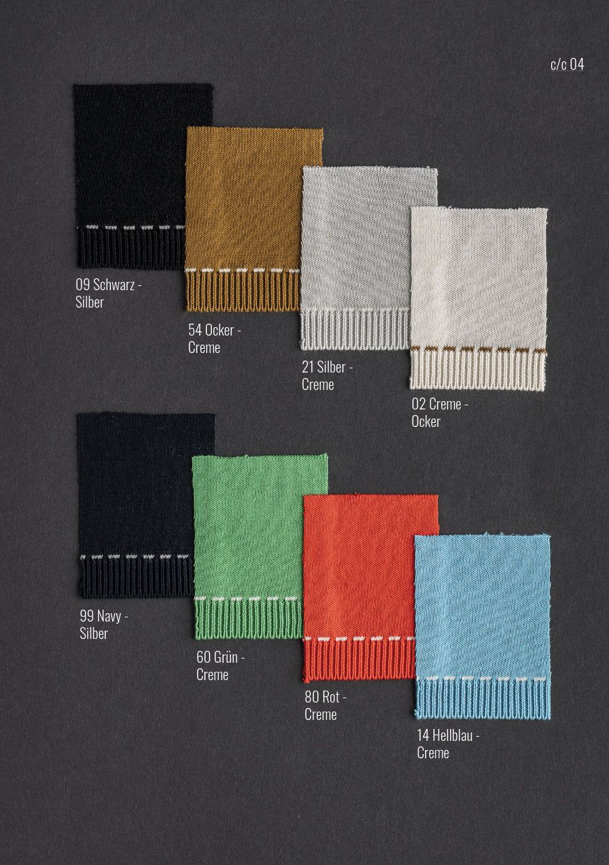Buttonless polo shirt made from the finest cotton, relaxed fit