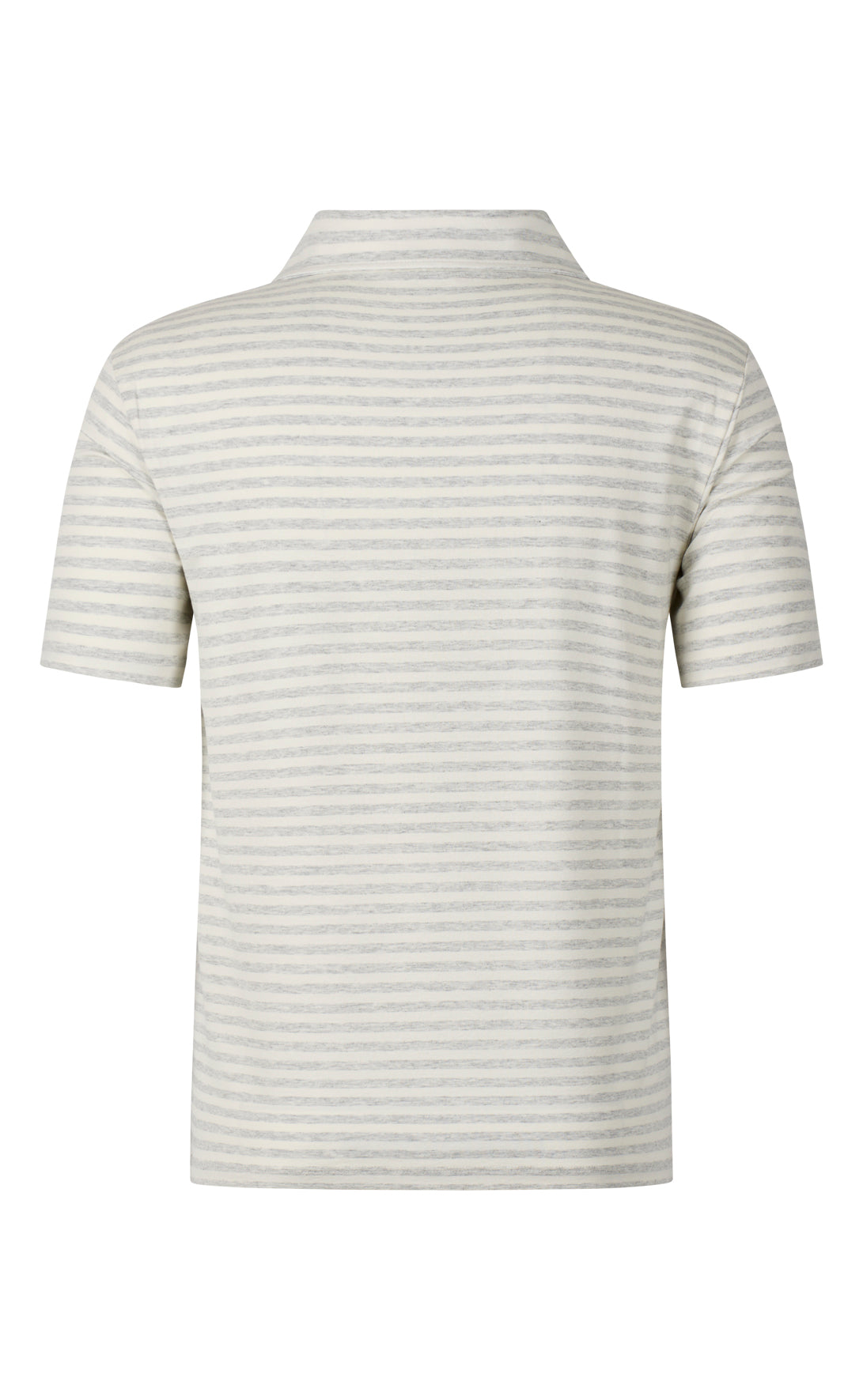 Polo shirt in lightweight, crêpey viscose jersey, relaxed fit