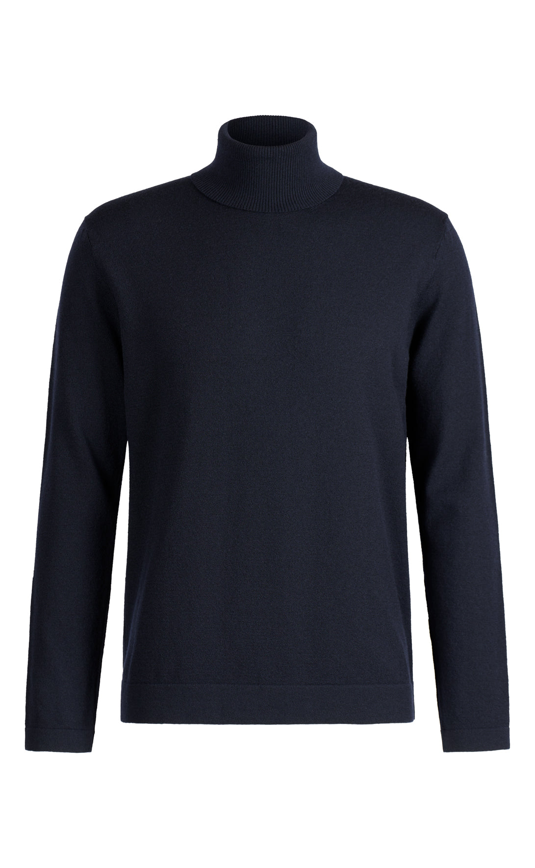 Super comfortable turtleneck sweater made of merino wool with functional stretch, regular fit