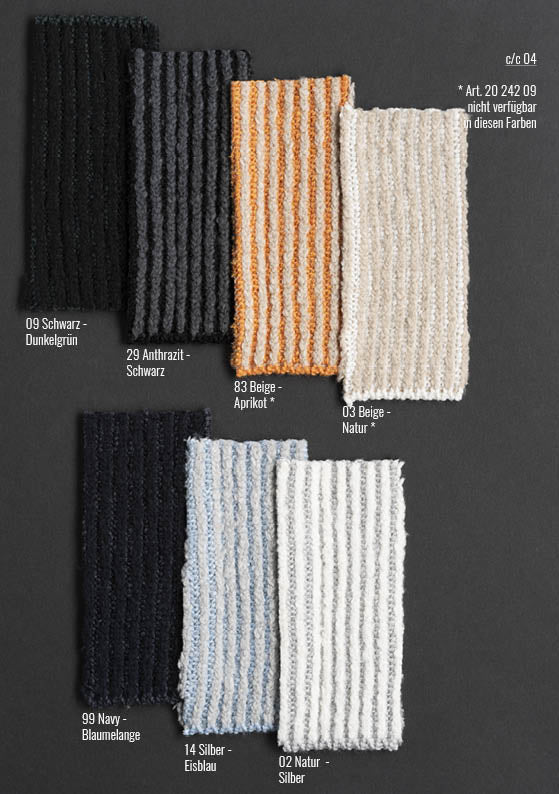 Scarf Merino Cotton Rib
