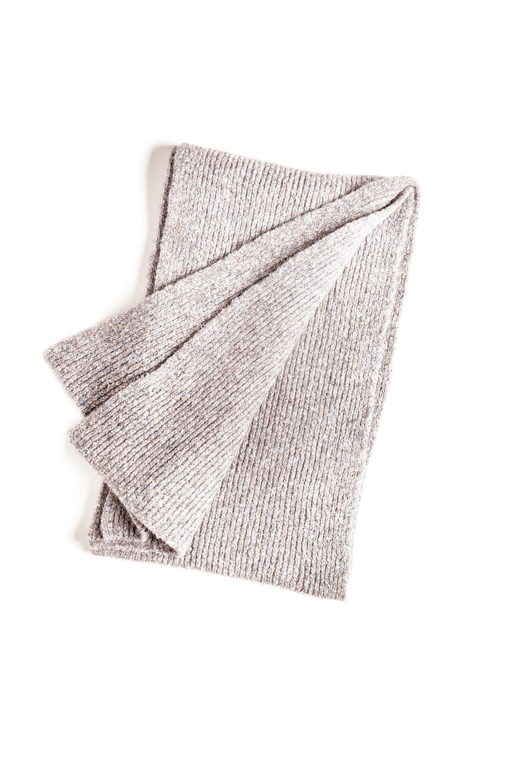 Tweed-look scarf