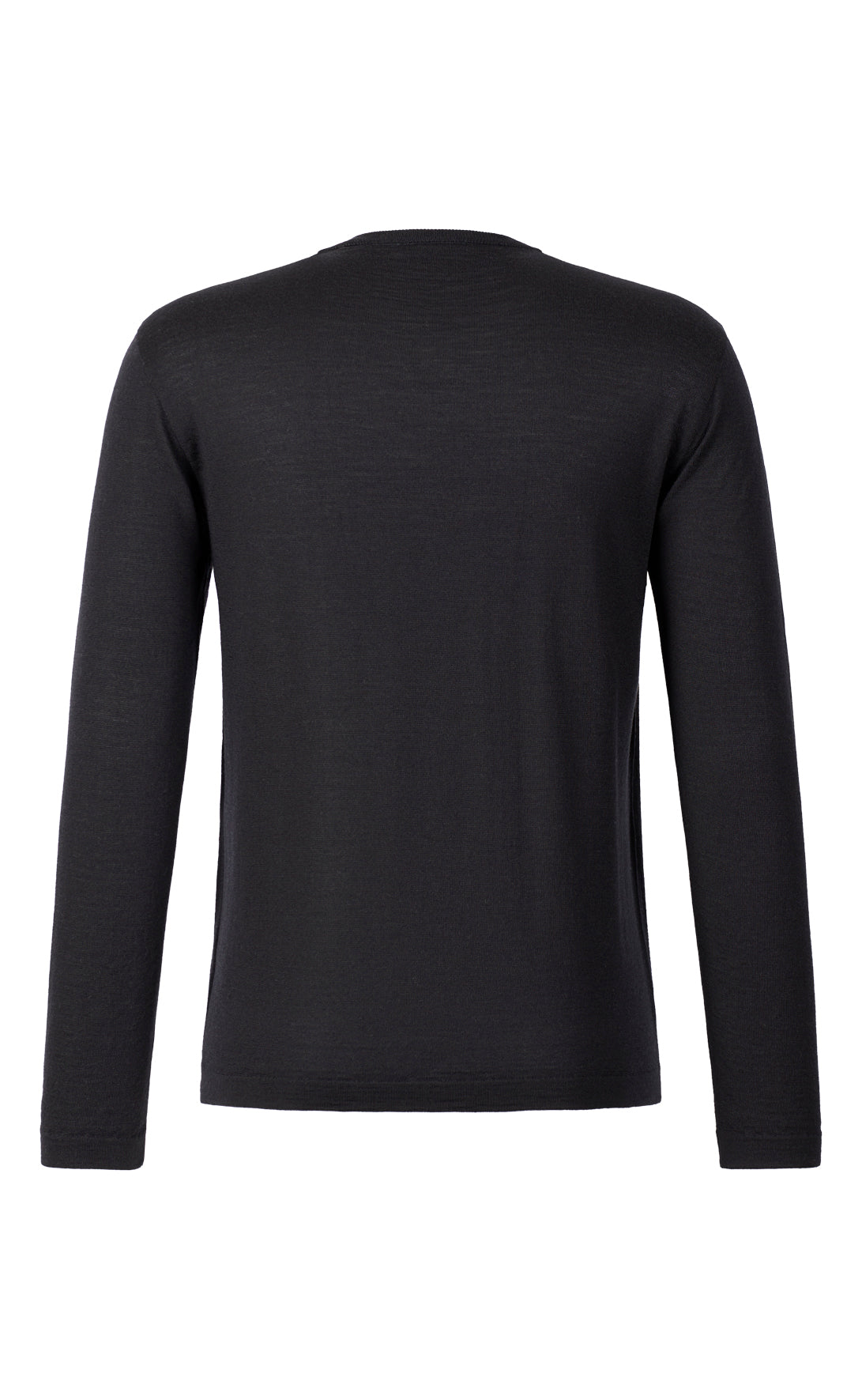 V-neck sweater made of extra-fine Merino silk, regular fit