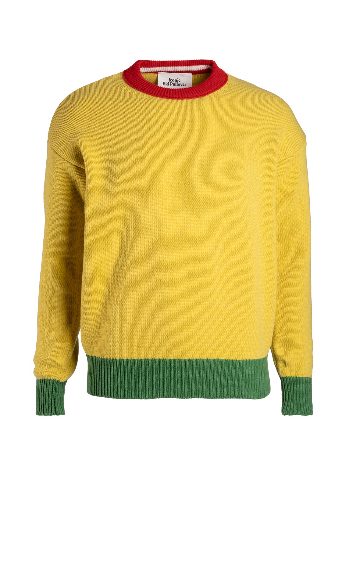 Lambswool round neck sweater, The Iconic, Boxy Fit