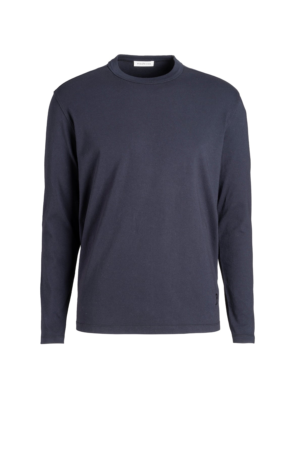 Long-sleeved cotton jersey T-shirt