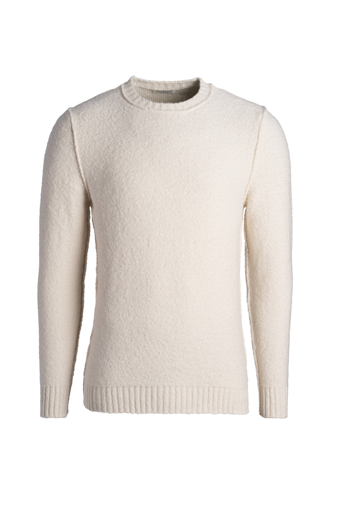 round-neck sweater made of winter cotton