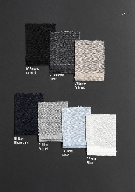 Lightweight merino sweater, double-face