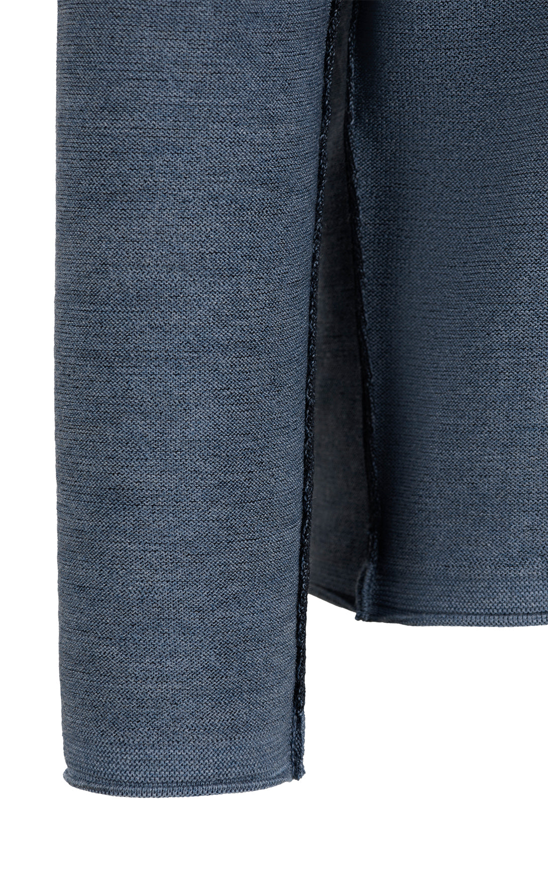 Super soft double-face sweater: merino on the outside, cotton on the inside, relaxed fit