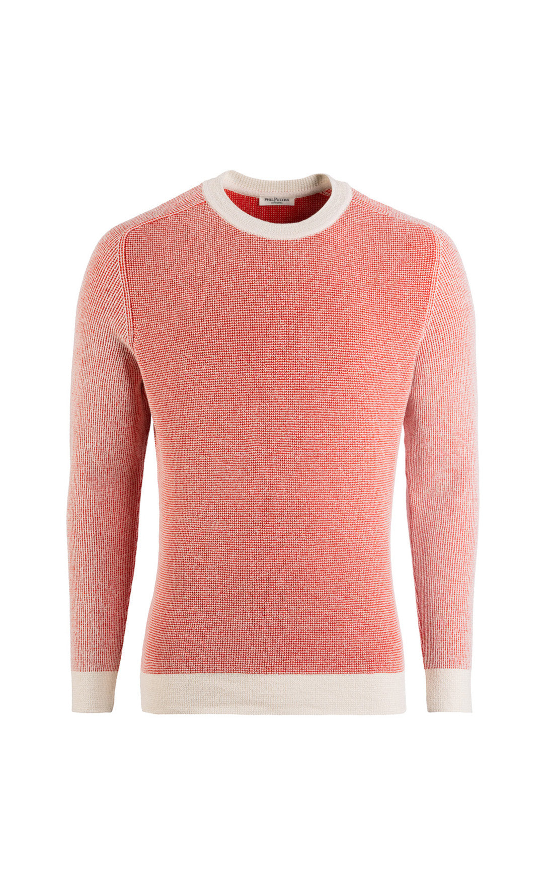 Pullover in lightweight cotton bouclé, relaxed fit