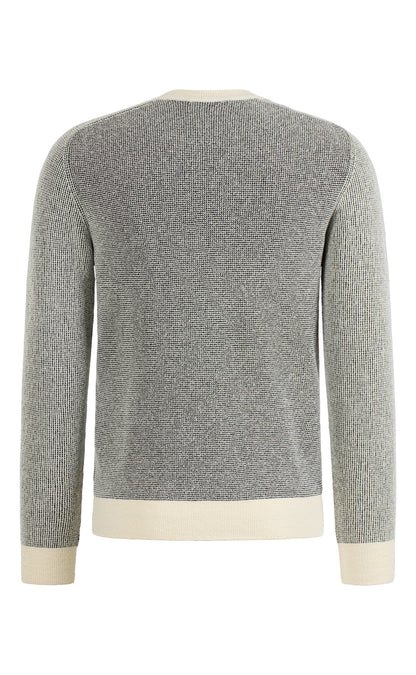 Pullover aus leichtem Baumwoll-Bouclé, Relaxed Fit