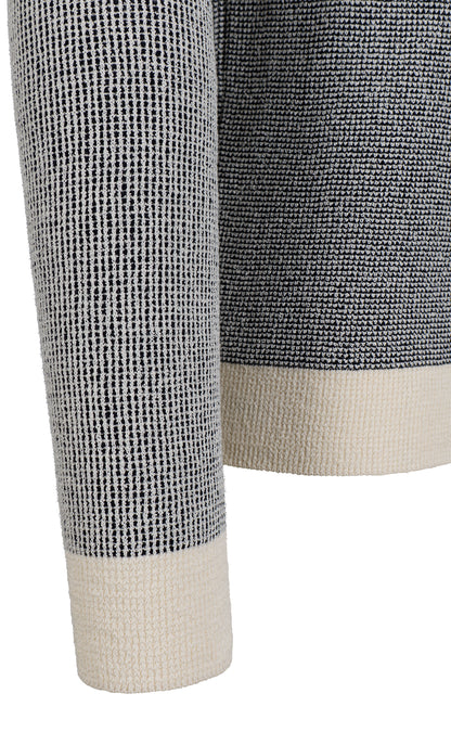 Pullover aus leichtem Baumwoll-Bouclé, Relaxed Fit