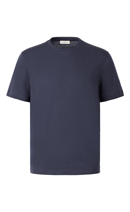 T-shirt made of finest Pima cotton jersey, regular fit