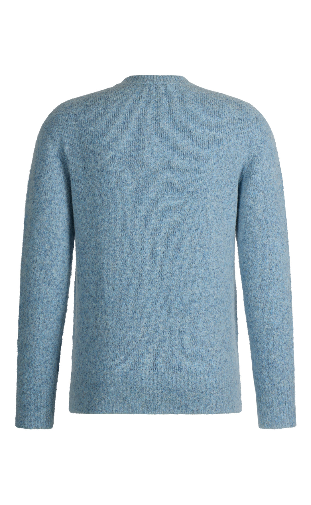 Nahtlos gestrickter Pullover aus supersoftem Tweedgarn, relaxed fit