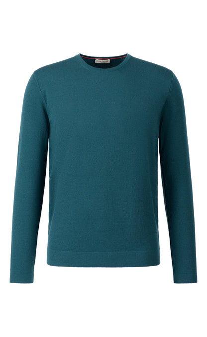 Super komfortabler Pullover aus Merinowolle mit funktionalem Stretchanteil, regular fit