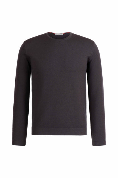 Super komfortabler Pullover aus Merinowolle mit funktionalem Stretchanteil, regular fit