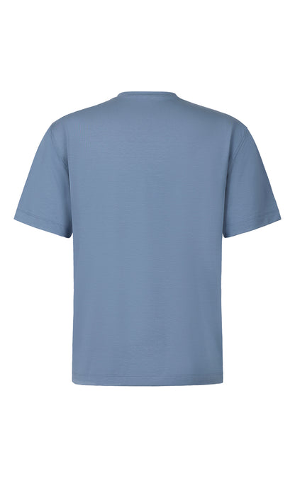 Pflegeleichtes Premium-T-Shirt aus dezent körnigem Viskose-Jersey, relaxed fit