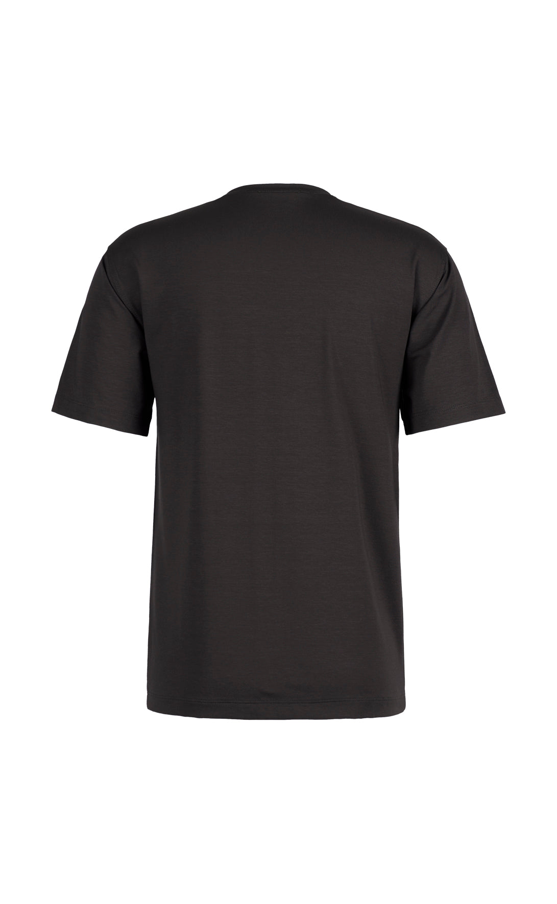 Easy-care premium T-shirt in subtly textured viscose jersey, relaxed fit