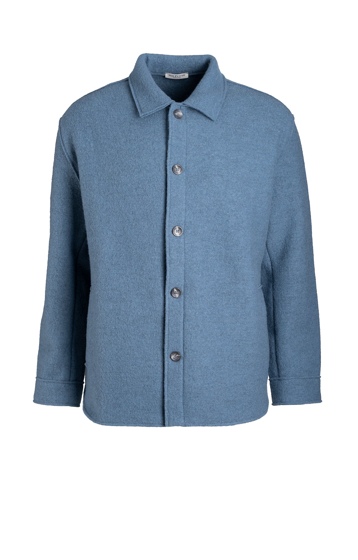 Wool-walk jacket made of merino wool