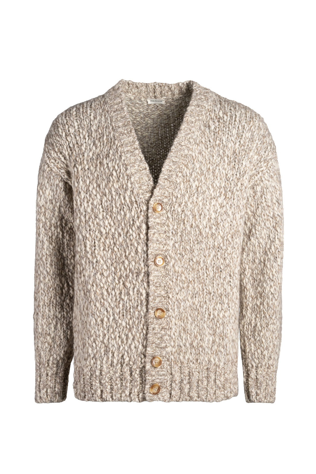 Cardigan made of Alpaca Mouliné