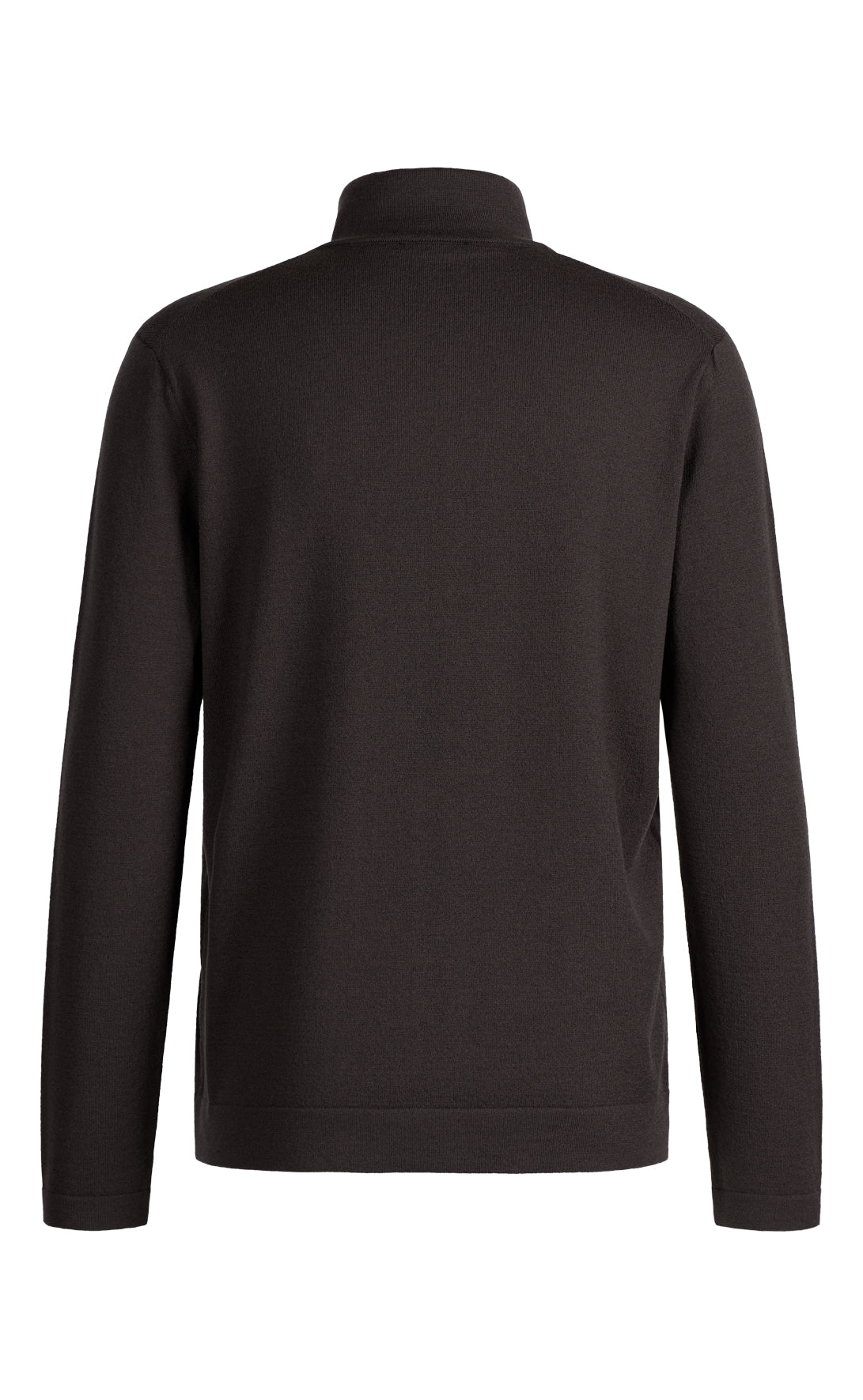 Super comfortable merino wool zip jacket with functional stretch content, regular fit