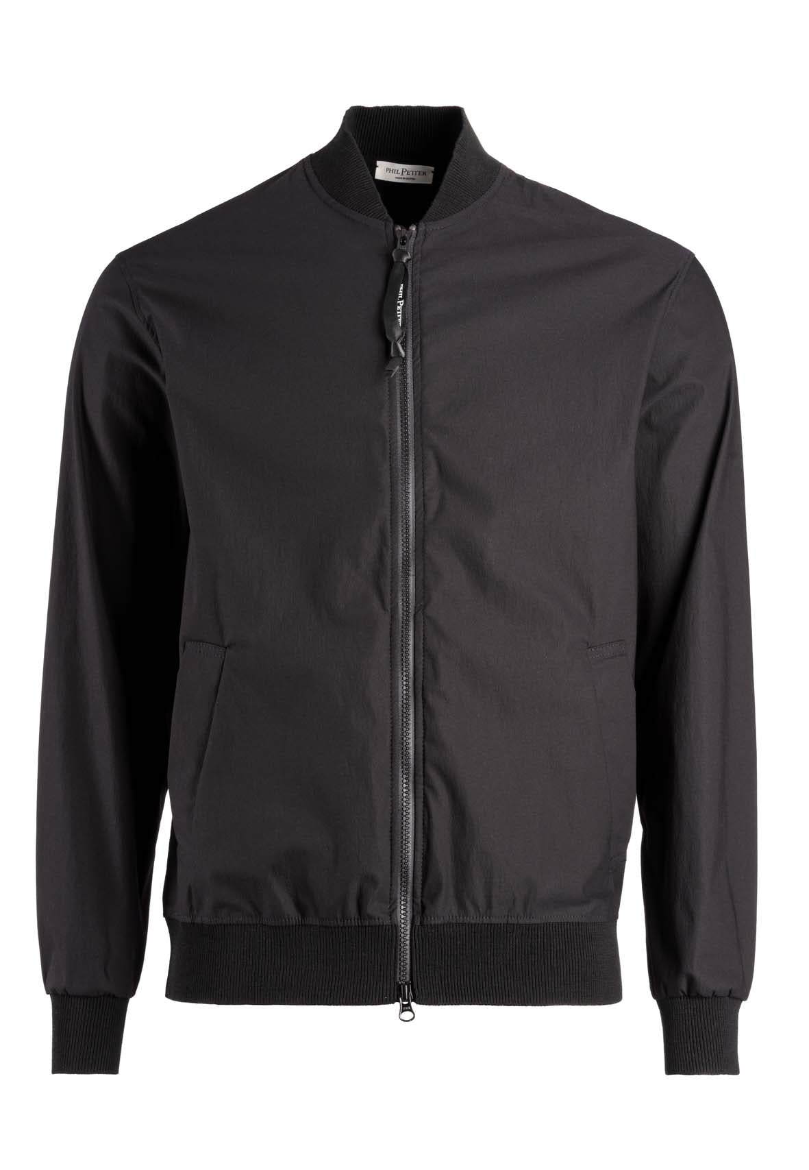 Zero Weight bomber jacket made of ultra-light cotton-nylon mix, relaxed fit