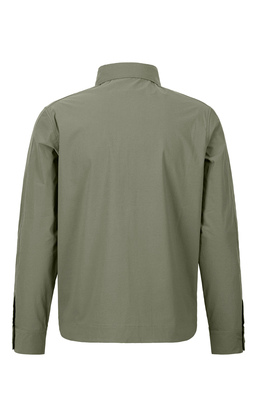 Zero Weight zip jacket made of ultra-light cotton-nylon mix, relaxed fit