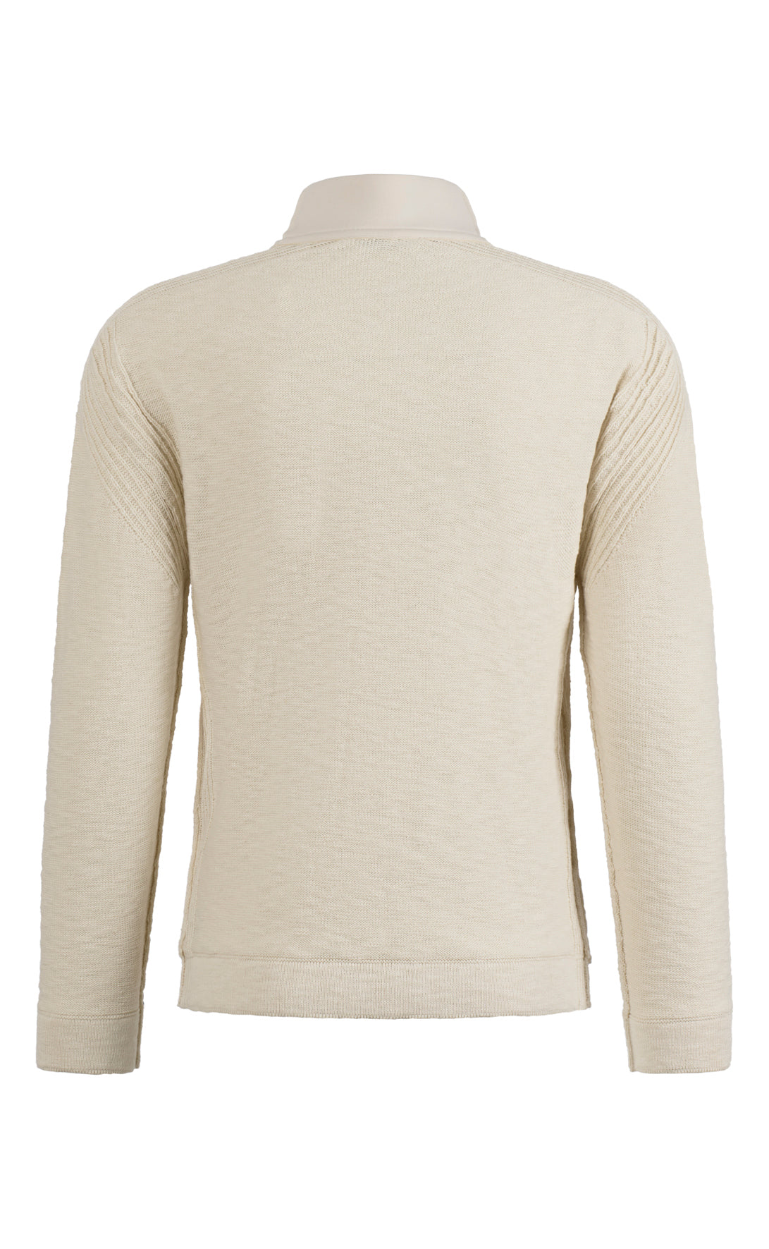 Sportliche Hybrid-Zippjacke aus weicher Baumwolle, Relaxed Fit