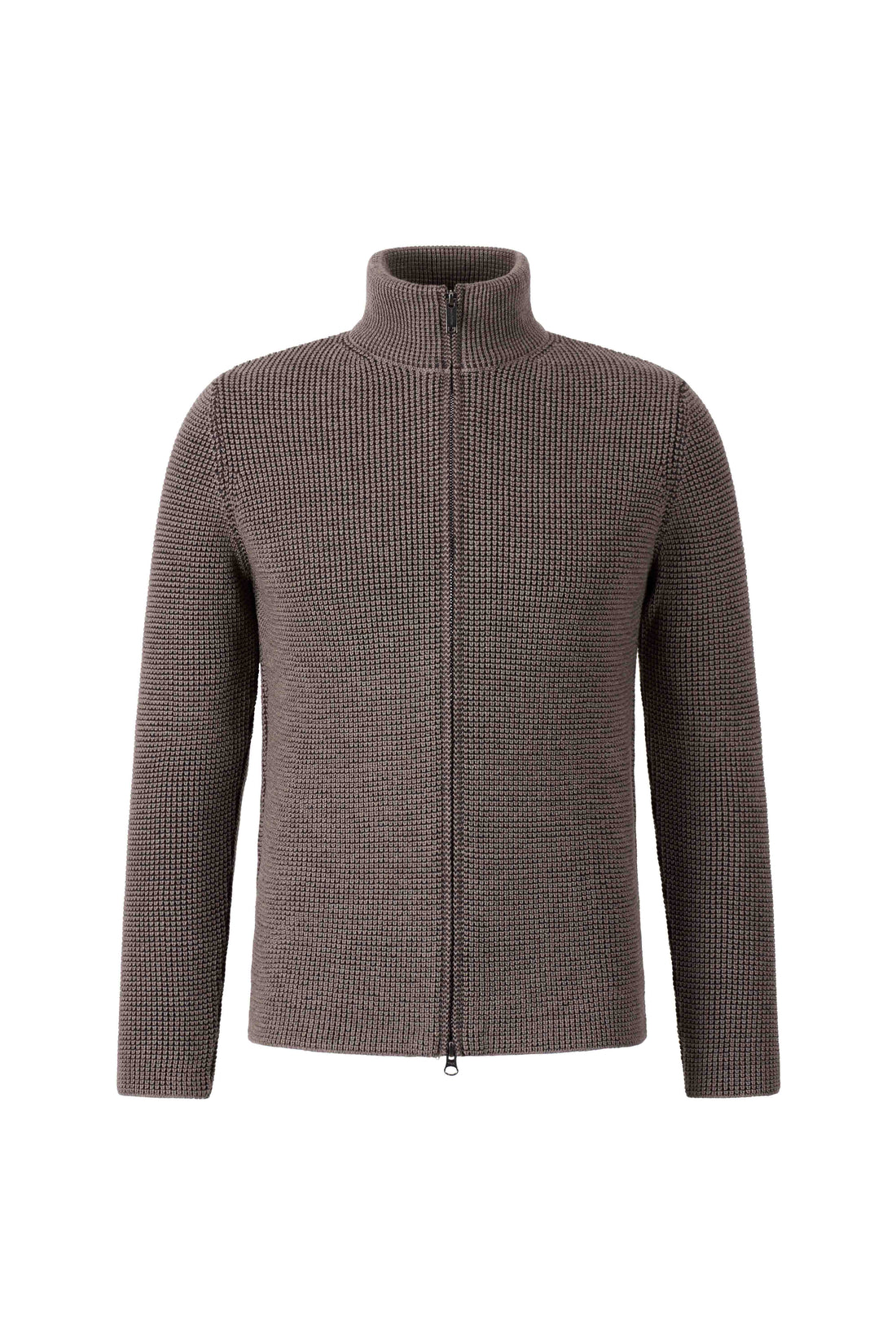 Zippjacke aus 10.000 Meter feinster Merinowolle, regular fit