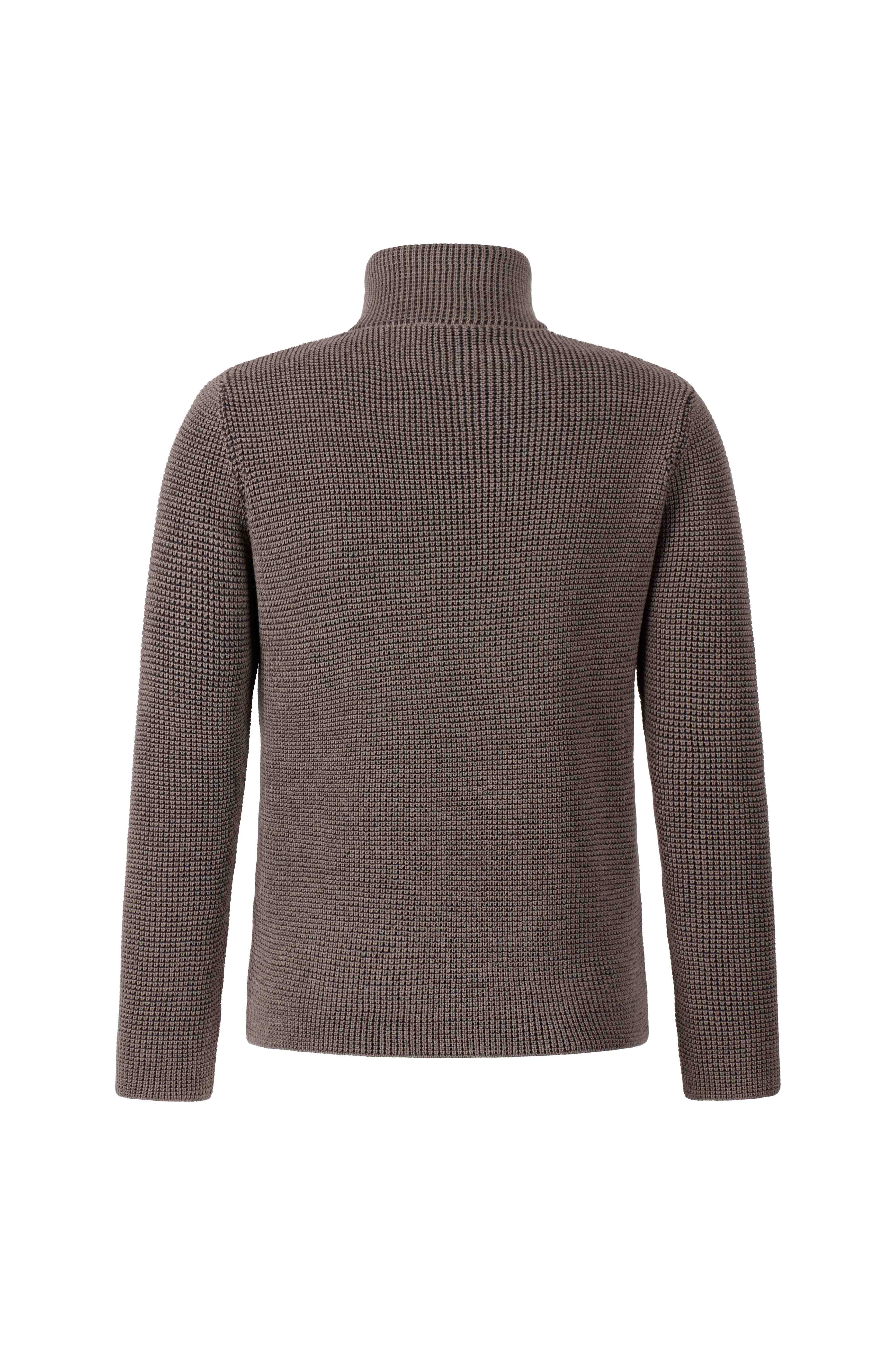 Zippjacke aus 10.000 Meter feinster Merinowolle, regular fit