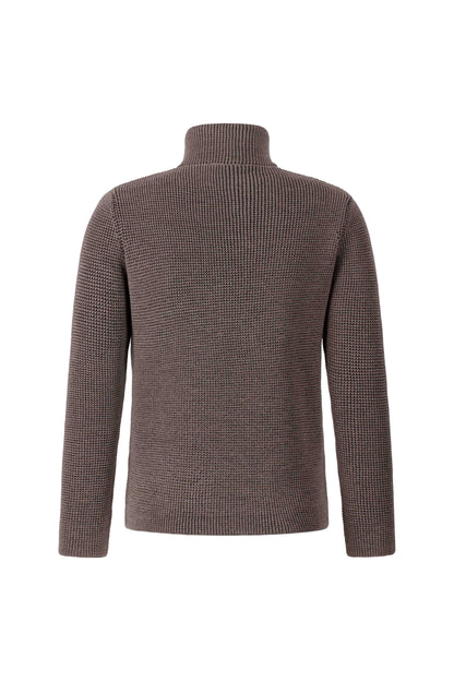Zippjacke aus 10.000 Meter feinster Merinowolle, regular fit