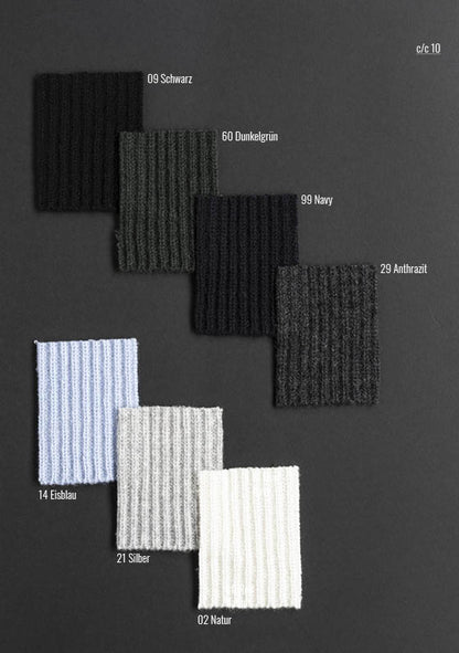 knitted jacket made of cashmere-merino blend