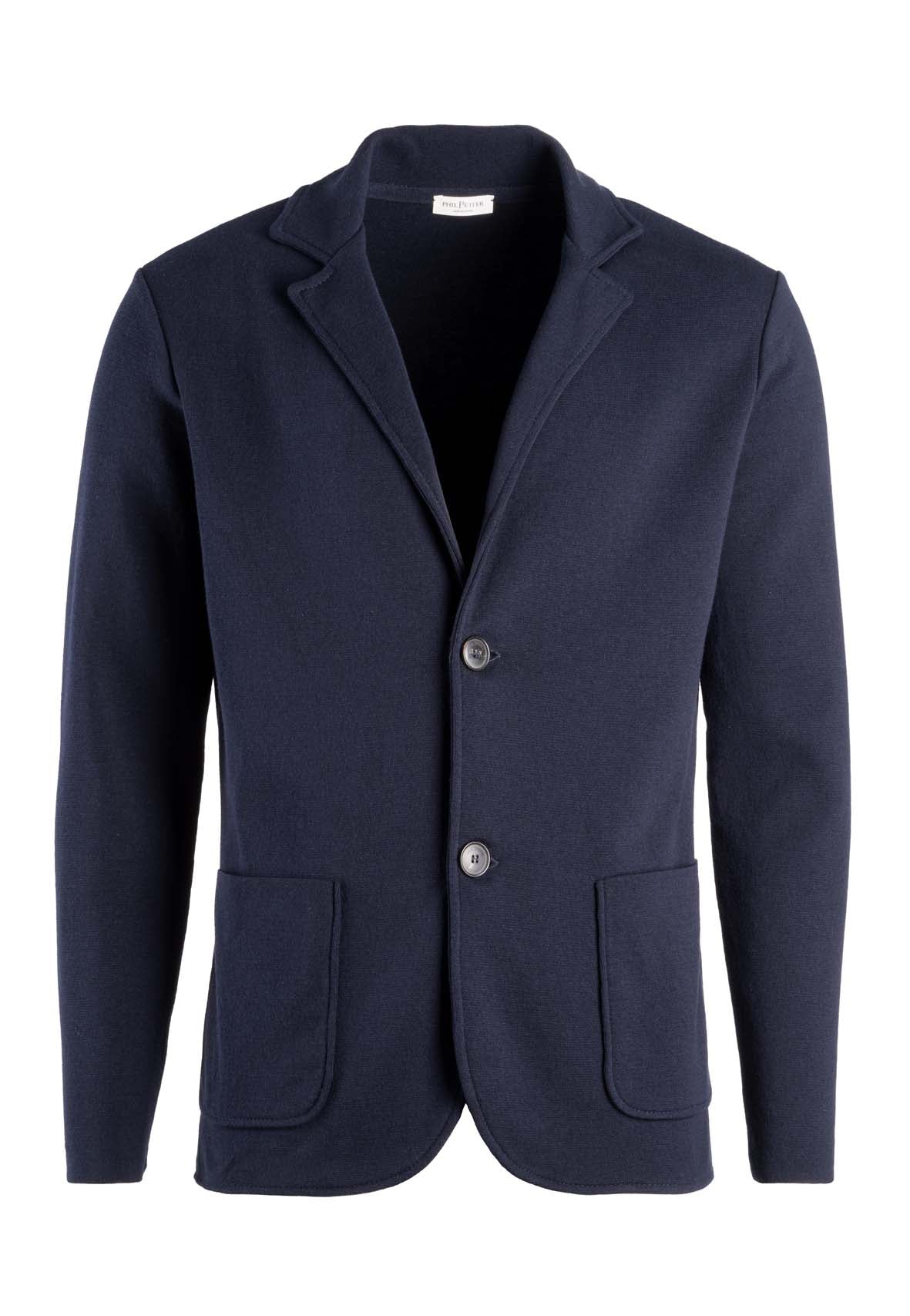 Milano knit blazer made of finest cotton, Accurate Fit