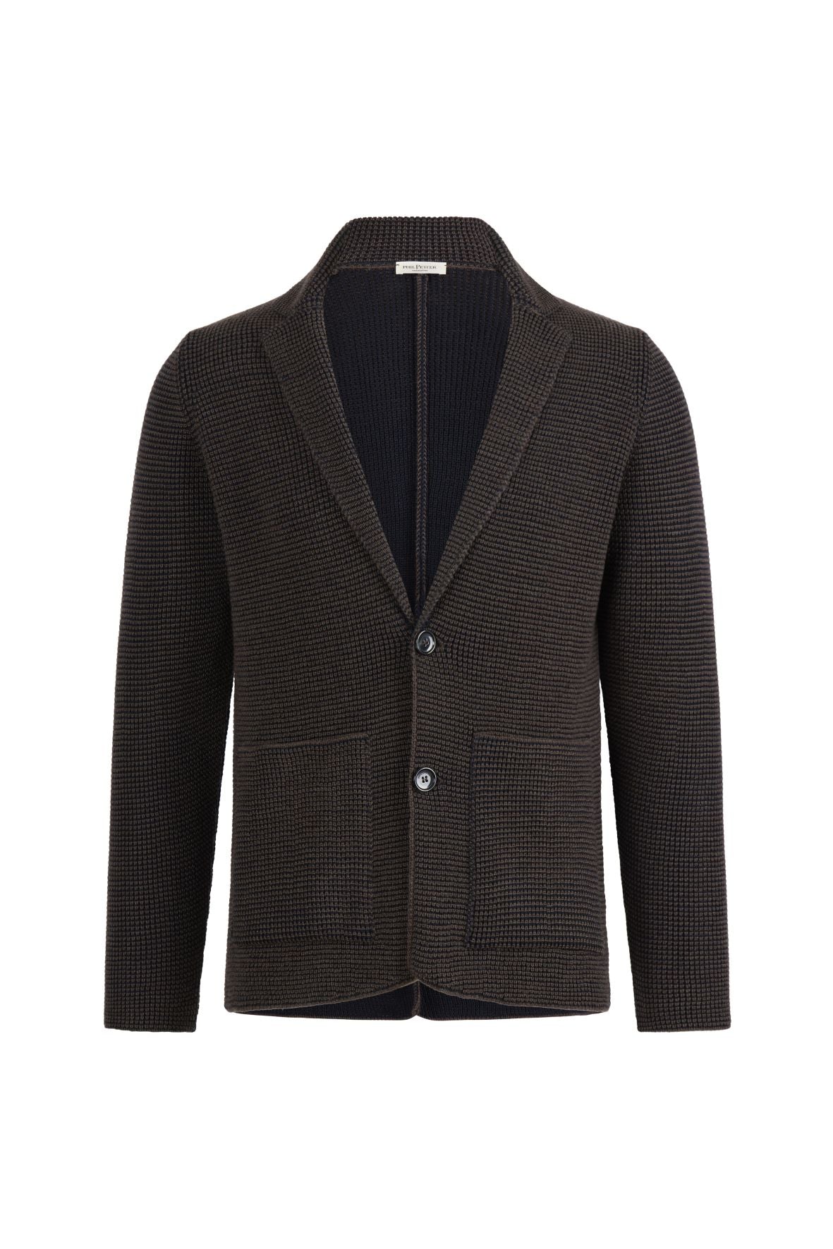 Knitted jacket made of &amp;gt;10,000m finest Merino wool, regular fit