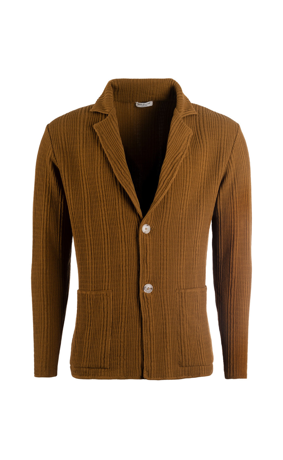 Knitted blazer made from the finest cotton, seersucker knit, accurate fit
