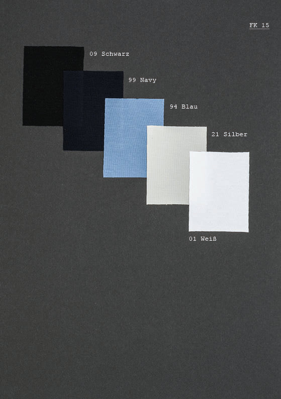 Polo shirt made of premium jersey, short sleeve, with button placket