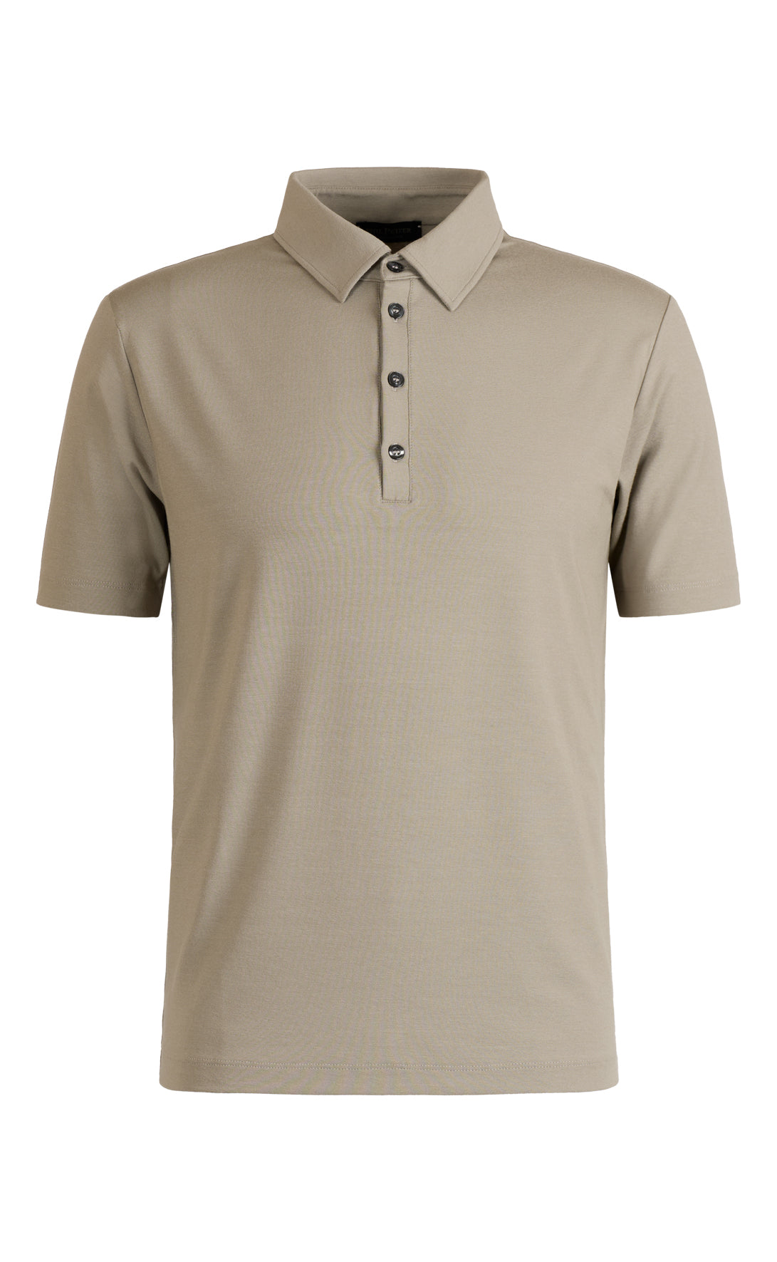 Polo shirt made of premium jersey, short sleeve, with button placket