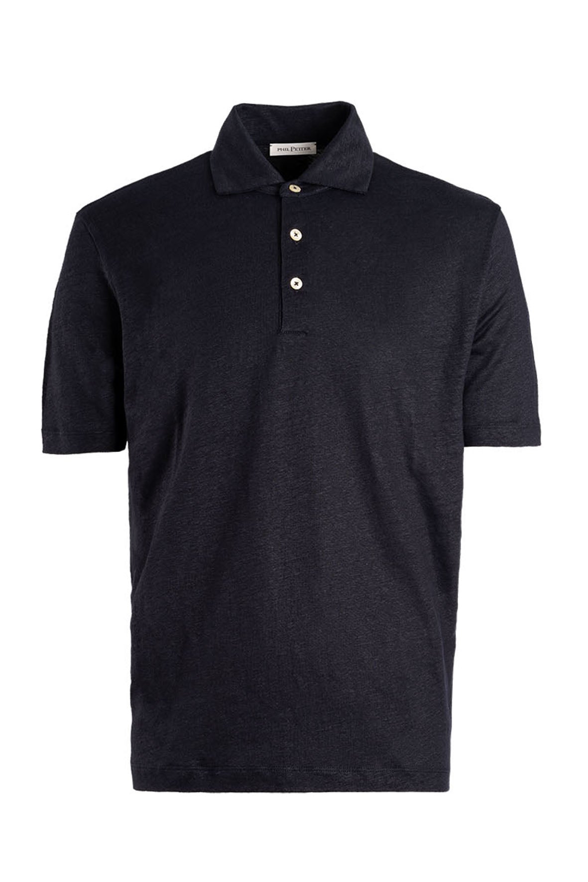 polo shirt made of fine linen jersey