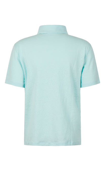 polo shirt made of fine linen jersey