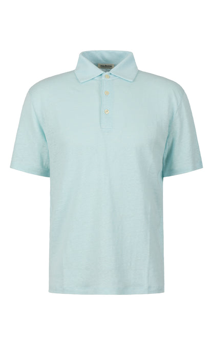 polo shirt made of fine linen jersey