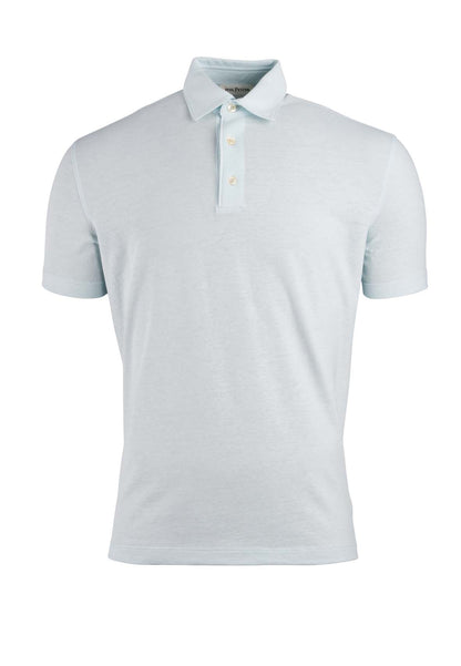 polo shirt made of fine cotton crepe jersey