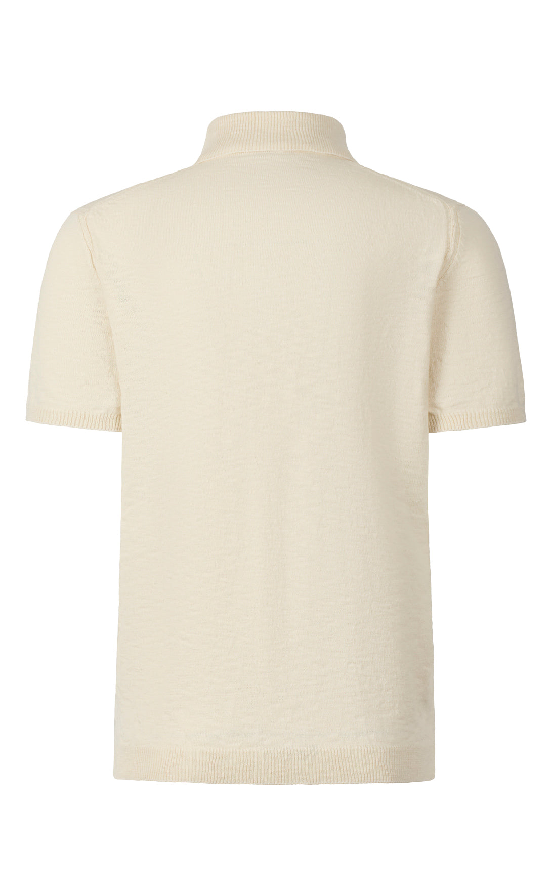 Polo in soft cotton slub yarn, relaxed fit